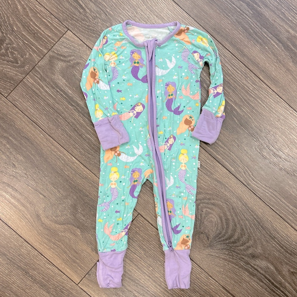 LITTLE SLEEPIES MERMAIDS ZIPPY